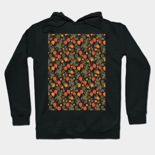 Physalis vintage garden pattern Hoodie